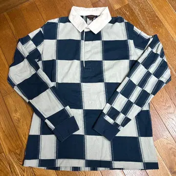 Paul Smith 체크 무늬 피케 셔츠 M 사이즈