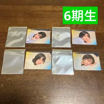 노기자카 모바일 쿠보 시오리 졸업 콘서트 양면 포토카드 6기생 묶음 판매