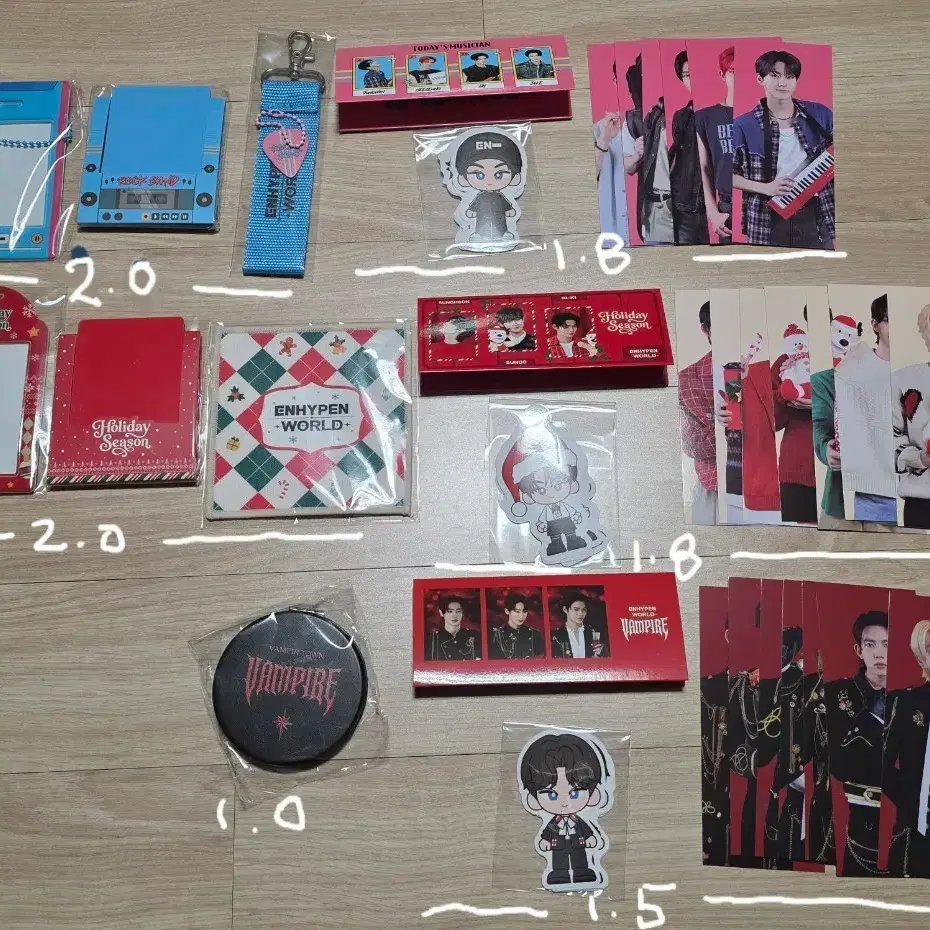 Enhypen World Special Main Holiday Rock Band Poca Holder