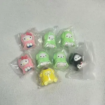 이불 뒤집어쓰기 헬로키티 폼폼푸딩 포차코