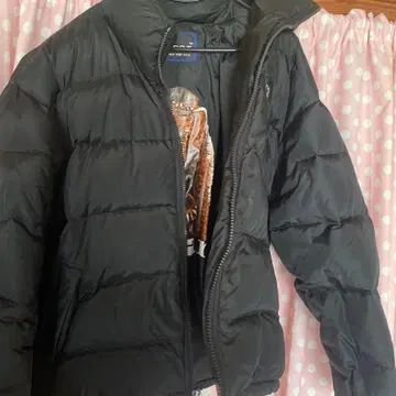 Bear 블랙 다운 자켓