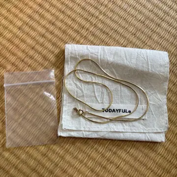 TODAYFUL 심플 체인 목걸이 925