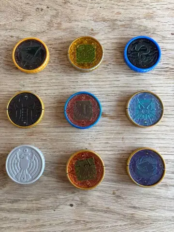 가면라이더 오즈 오메달 9개 세트