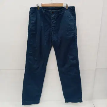 12.9 S562P 빔즈 치노 팬츠 블루 계열 L