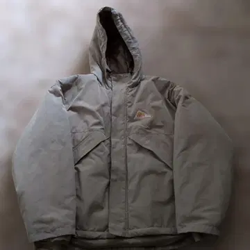 KELTY 후드 부착 그레이 다운 자켓 (Samansa Mos2)