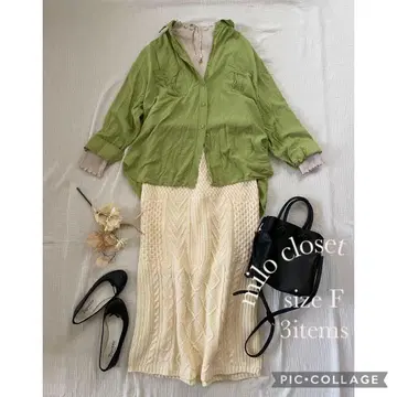 니트 스커트 세트 여성 의류 묶음 판매 셋업 코디 겨울 상품