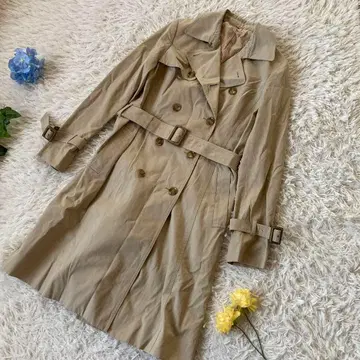 새상품급 ANAYI 아나이 트렌치코트 베이지 벨트 봄/가을 38 M