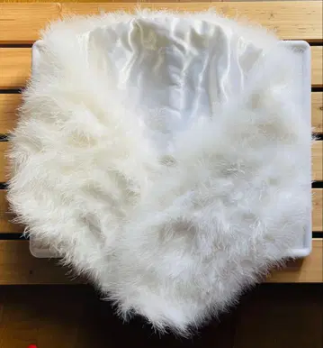 성인식용 페더 스톨 깃털 100%