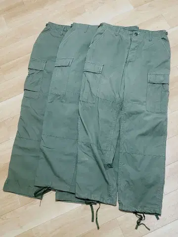 PROPPER 카고 팬츠 S 사이즈 올리브 그린 3세트 S/S