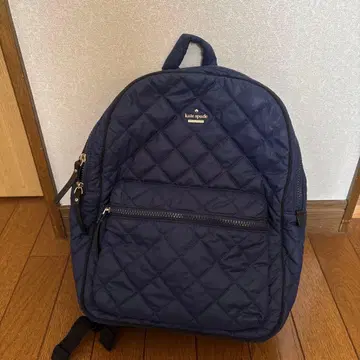 kate spade 네이비 퀼팅 백