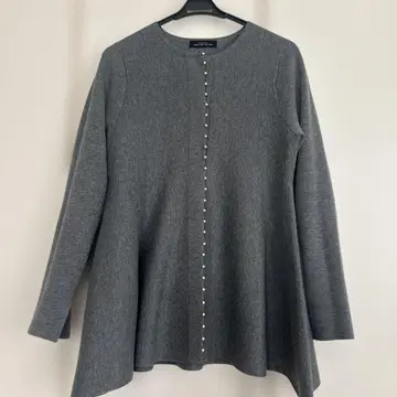 GREEN LABEL RELAXING 그레이 A라인 니트