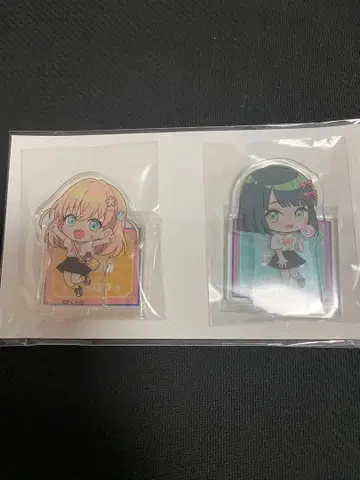 하스노소라 미니 아크릴 스탠드 세트 슬리브 그린랜드 한정판