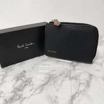 [컨디션 최상] Paul Smith 블랙 코인 케이스 키케이스