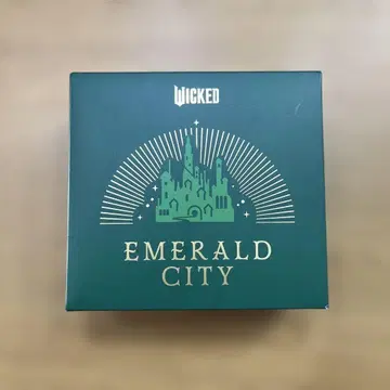 한국 한정판 WICKED EMERALD CITY Tincase