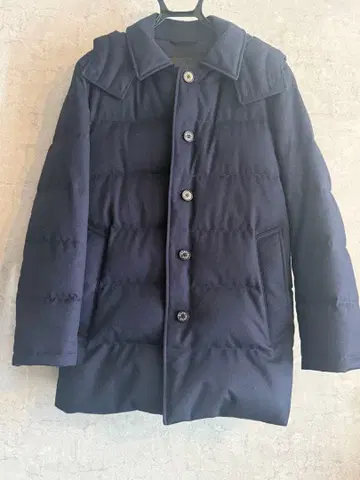 MACKINTOSH 런던 네이비 다운 코트 매킨토시