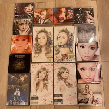 하마사키 아유미 묶음 판매 CD DVD 38장