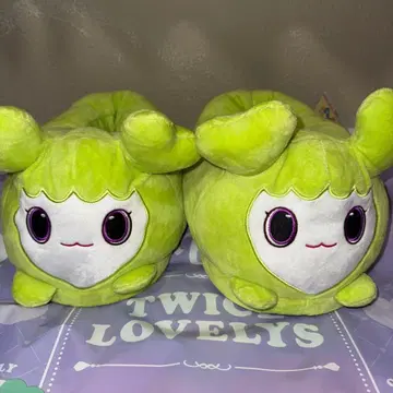 GIGO 한정판 TWICE LOVELYS 봉제 인형 슬리퍼 정연