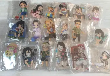 귀멸의 칼날 아크릴 스탠드 여름방학 컴플리트 세트 미개봉