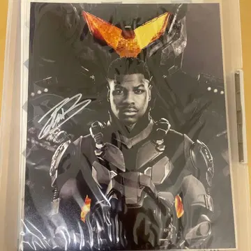 사인 포함 포트레이트 존 보이에가