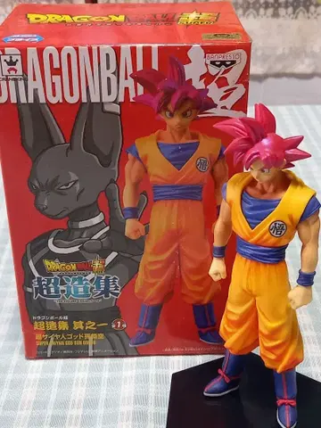 미개봉 새상품! 드래곤볼 초초조집 그 첫 번째 초사이어인 갓 손오공