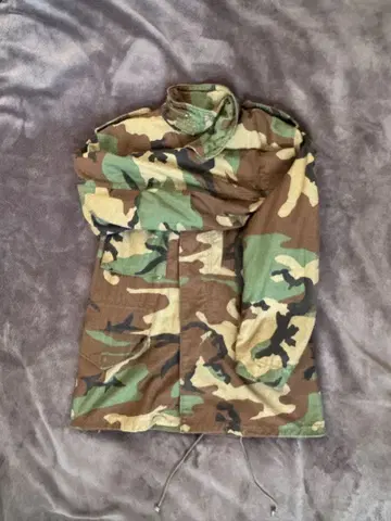 카모플라쥬 밀리터리 자켓