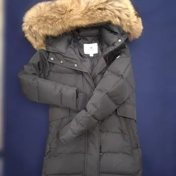 PYRENEX 블랙 다운 자켓 JP 36