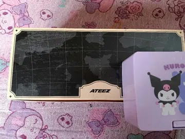 ATEEZ 응원봉 클리어 골드