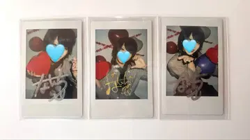 베어드아드 XP!A 나이치 군 친필 사인 댓글 포함 폴라로이드 묶음 판매