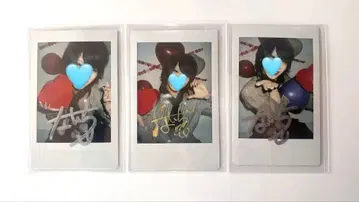 베어드아드 XP!A 나이치 군 친필 사인 댓글 포함 폴라로이드 묶음 판매