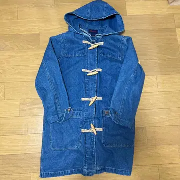 Denim&Co 데님 더플 코트