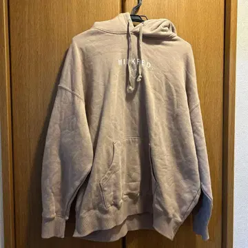 밀크 페도 속기모 후드티 프리 사이즈