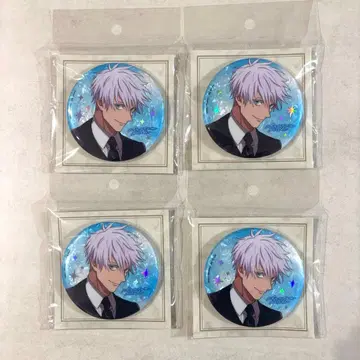 주술회전 팬텀 퍼레이드 팬파레 환영야행본점 고죠 사토루 캔뱃지 4개