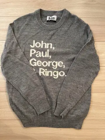 SHIPS THE BEATLES 니트 스웨터