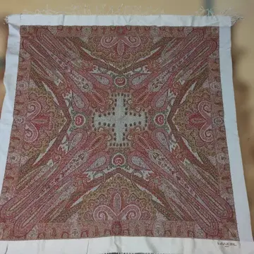 Lancel 페이즐리 무늬 스카프