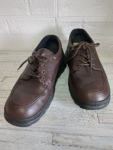 새상품급 에코 워킹화 일본제 절판 브라운 26.5EEE