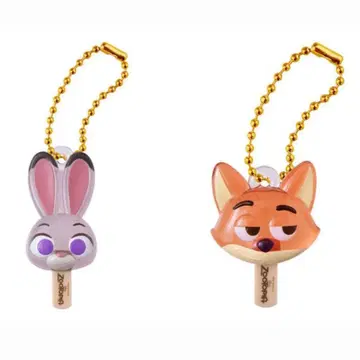 주토피아 아이스캔디 참 주디 닉 2세트