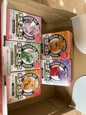 포켓몬 키즈 미개봉 5체