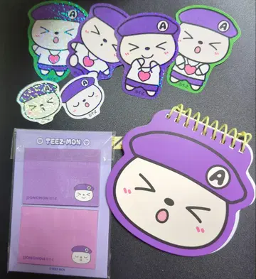 ATEEZ teez-mon 존몽 스티커 메모지 메모장