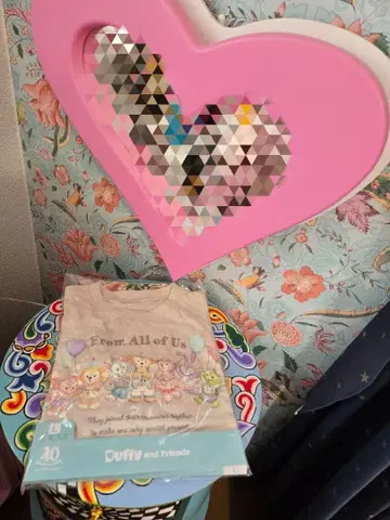 [ 디즈니씨 ] 더피앤프렌즈 T셔츠