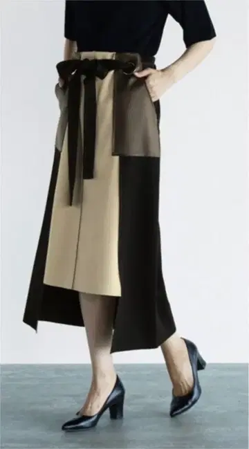 센소유니코 Dw2R 스펀지MIX 스커트