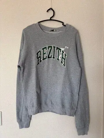 REZITH 그레이 맨투맨 M 사이즈