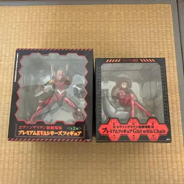 에반게리온 극장판 피규어 2개 세트