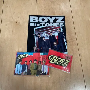 SixTONES BOYS 특전 세트