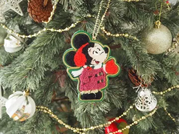 미키 키링 크리스마스 오너먼트 TDL