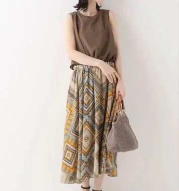 SIMPLICITE 원피스 브라운