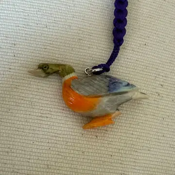 매듭 장식 버팔로 본 오리