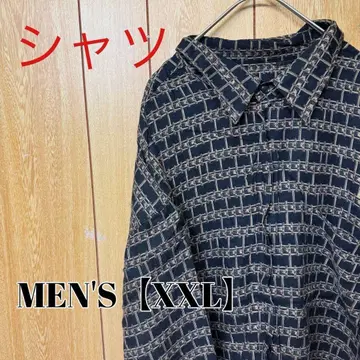 TT7 [US 수입] 올 패턴 반팔 셔츠 [남성용 XXL 상당]