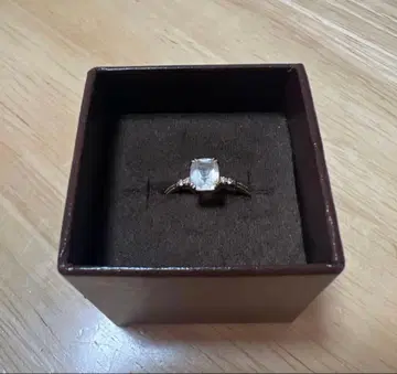 아가트 K10 쿼츠/다이아몬드 반지