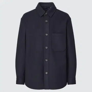 유니클로 오버 셔츠 자켓