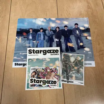 SixTONES Stargaze 특전 세트